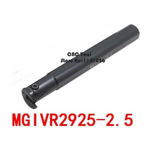 MGIVR2925-2.5 Internal Grooving Turning Lathe Boring Bar Tool Holder For Internal Grooving CNC Metal Lathe Cutting Tools Sale