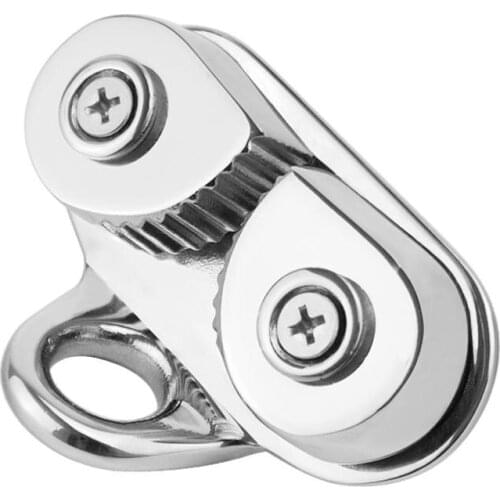 Marine Hardware Stainless Steel Cam Cleat Leading Ring Boat Cam Cleats Matic Fairlead Marine Sailing Sailboat Kayak Canoe Dinghy