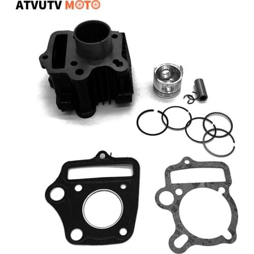 Motorcycle 39mm Cylinder kit Piston Rings set For 50cc Engine Parts Kazuma Meerkat Redcat ATV GY6 50CC