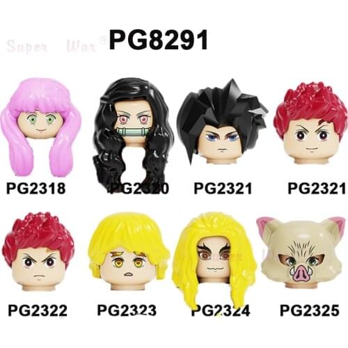 Single Cartoon Movie Emmet REX Bros Luigi sFigures Head accessories Building Blocks children Series-070 PG8291 PG2318