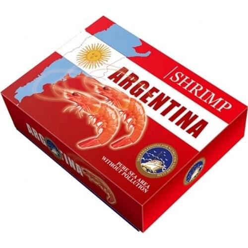 Manufacturer custom designs corrugated packaging Box Seafood frozen food box