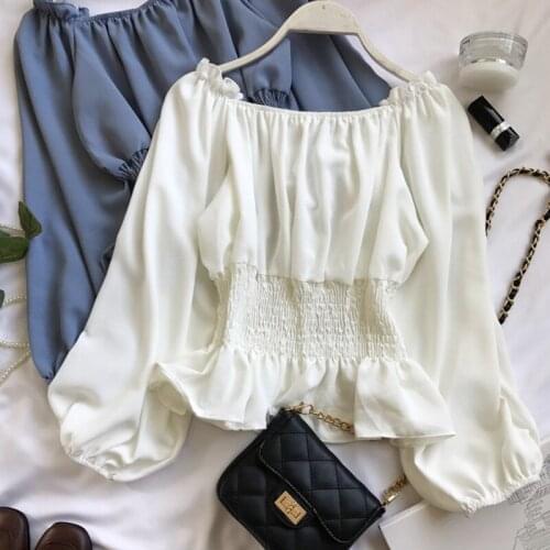 Блузки с открытыми плечами Tracyen China At AliExpress