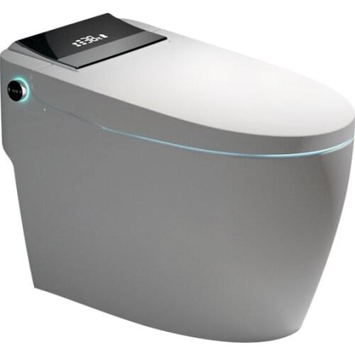 Tt2021 New Imported Overseas Version Full-Automatic Smart Toilet No Pressure Limit Voice Foam Instant Hot Toilet
