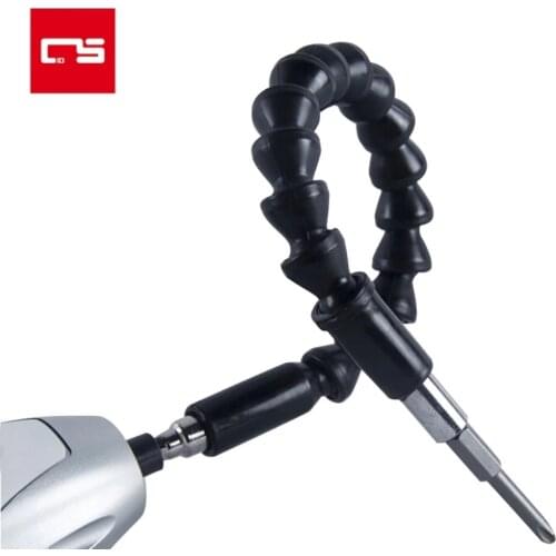 Flexible Shaft Electronic Screwdriver Extension Drill Bit Holder Link Screwdriver Flexible Shaft for Woodworking Machine Repair