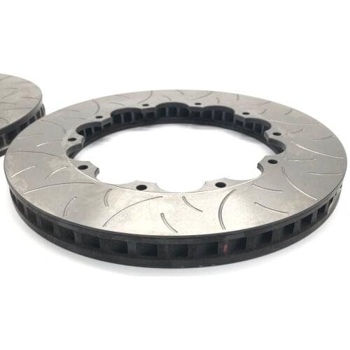 High Quality Twin-Vortex Vane-Type Ventilation Slot 330*28 Automotive Brake Disc for Peugeot front wheel GT4 caliper