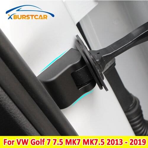 Xburstcar for Volkswagen VW Golf 7 MK7 7.5 MK7.5 2013 - 2019 ABS Car Door Stopper Protection Cover Door Locks Covers Protector