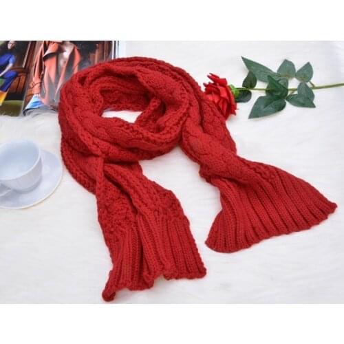 Women Warm Scarf Hat Twist Knitted Hat 2019 Fashion Winter Wool Hat Scarf Cute Knit Crochet Beanies Cap Hats