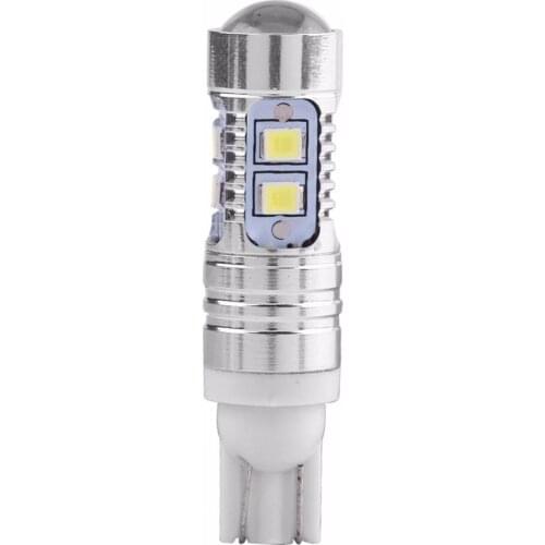 2 pcs T10 12 V-24 V 50 W 6000 K 700LM de Alta Potencia Brilhante LED Lampadas Posicao Clearence Lamp Driving day Light