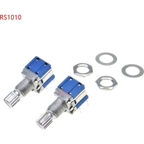 5pcs RS1010 band switch rotary switch gear change switch 2 pole 4 position 3 position