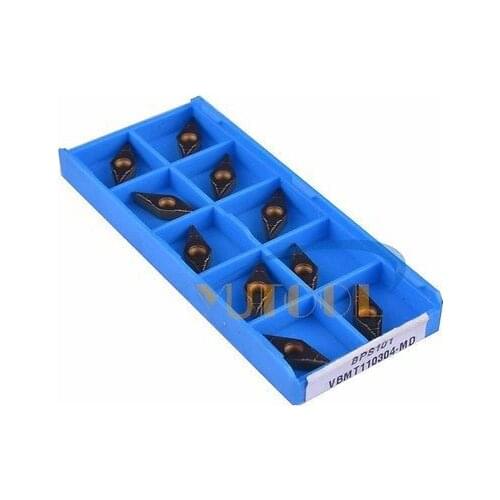 50pcs Yutools Carbide Insert VBMT110304 MO CNC Milling carbide drill inserts New
