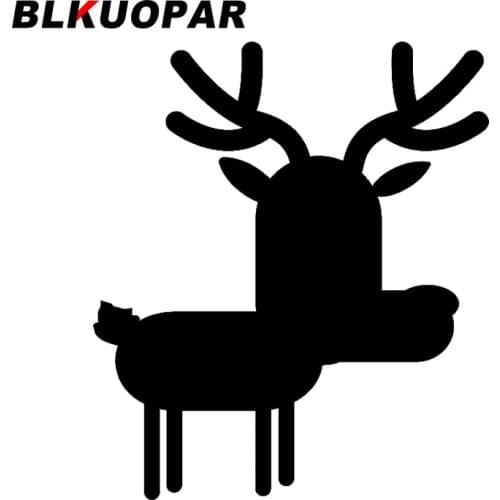 BLKUOPAR for Elk Car Stickers Sunscreen Fashionable Decals Campervan JDM Accessoires Motorcycle Helmet Decor Car Styling