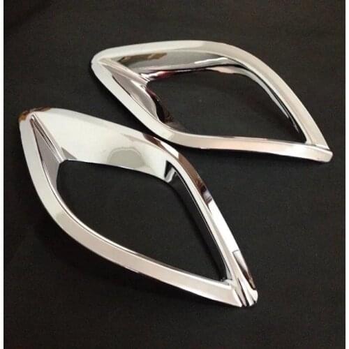 For Mazda CX-5 2012 to 2015 Rear fog lights cover Tail Lamp Trim Decorative Stickers CX5 CX 5 2015 Car-styling Accessories