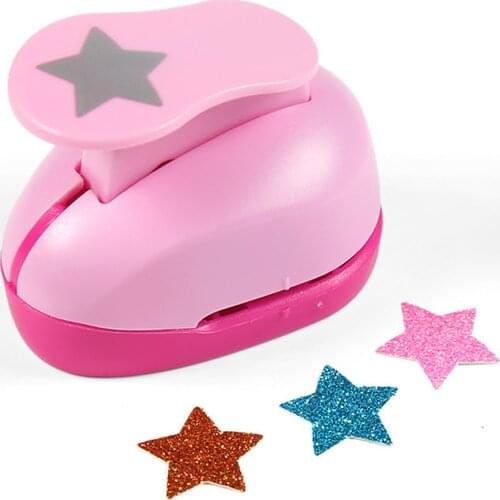 Freeship25mm star punches for eva paper punch craft perfurador cutter scrapbooking paper punch for kids furador diy puncher