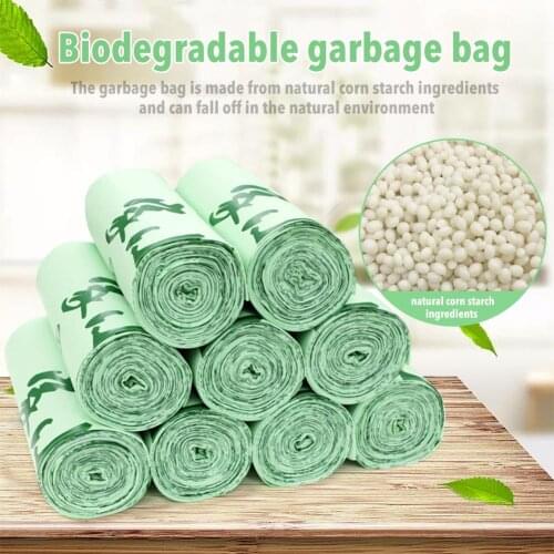ECO WAVE 100% BIODEGRADABLE AND COMPOSTABLE TRASH BAGS, 0.39 Mil, 100 BAGS