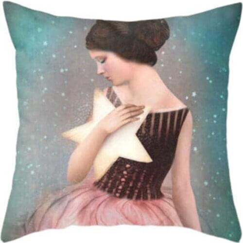 Cotton Linen Square Pillow Cases Throw Pillow Home Decor Sofa Cushion Cover 18