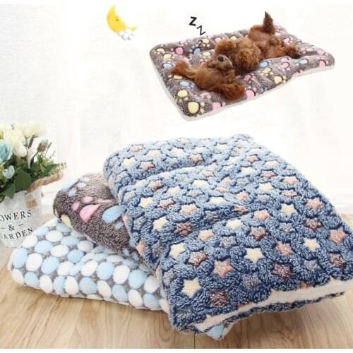 Dog Bed Winter Warm Soft Cat Bed Dog Blanket Puppy Sleeping Cover Towel Cushion For Small Medium Large Dogs Couch For Dogs