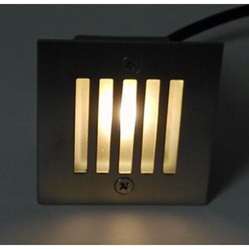 AC85-265V 3W LED Underground Lamp Waterproof IP68 corner wall light led Buried lights White Landscape Lighting Free shipping