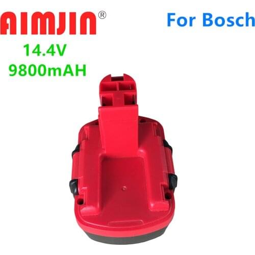 2021 Latest Upgrade14.4 V 9800mAh Ni-CD Power Tool Battery for Bosch 14.4V BAT038 BAT140 BAT040 BAT041 BAT159 Free Shipping