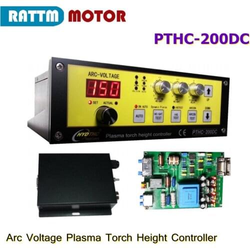 CNC Controller Regulator of Height New updated PTHC-200DC Arc Voltage Plasma Torch Height Controller For plasma cutting machine