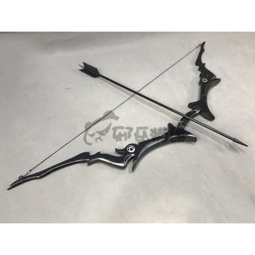 Novel Sha Po Lang Chang Geng Bow Wooden Sword Weapon Cosplay Samurai Ninja Katana Prop Toy for Halloween Christmas Party