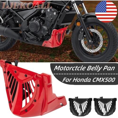 CMX500 Belly Pan Fairing Cover Protector Side Panel Engine Guard for Honda Rebel CMX 500 2017 2018 2019 2020 2021 Carbon Fiber