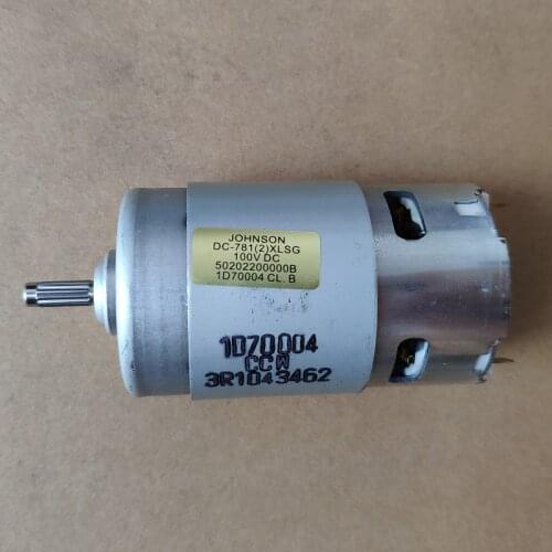 Original JOHNSON 42*78mm DC24V~100V carbon brush motor 1070004 large torque 150W 7812 DC motor