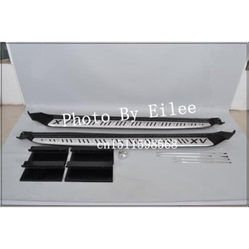 High quality OEM FOR aluminum Subaru XV 2012 2013 2014 OEM side step running board Nerf bar