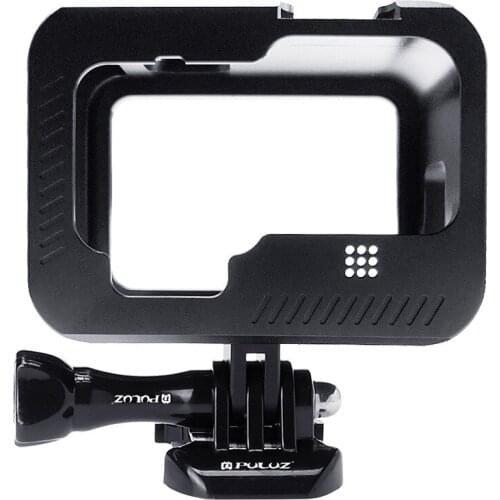 PULUZ for Go Pro Accessorie Housing Shell CNC Aluminum Alloy Protective Cage w/h 37mm UV Lens Filter&Lens Cap for GoPro HERO3+/3