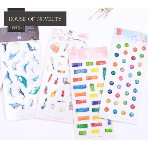 The Beauty In Life Decorative Sticker Diary Album Label Sticker DIY Scrapbooking Stationery Sticker