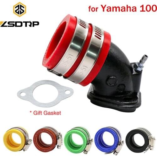 ZSDTRP Manifold Intake Pipe For Yamaha 100 JOG100 RSZ100 AGL100 CVK24/26/30 PE27/28/30 Carburetor