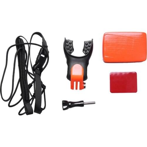 Teeth Braces Holder Mouth Mount with Floaty for GoPro Hero SJCAM Surfing Diving Ski Camera Accessories