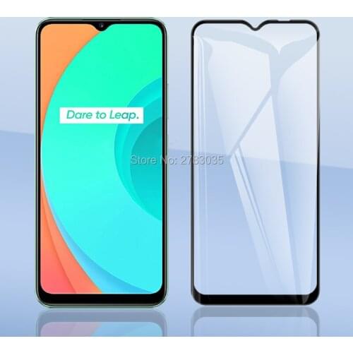1-3 Pcs For Oppo Realme C11 RealmeC11 9H Hardness 9D Full Cover Toughened Tempered Glass Film Screen Protector Protect Guard