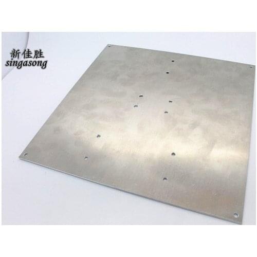 3D printer accessories Reprap MK2B hot bed aluminum plate heating plate aluminum plate size 220 * 220 * 3mm