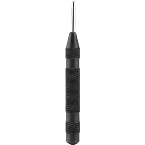 Diamond Drill 1pc Black Automatic Center Punch Locator Metal Wood Press Dent Marking Tool brocas de centrar