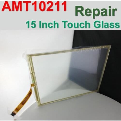 AMT10211 AMT 10211 91-10211-000 AMT-10211 15 Inch 5 Wire Touch Screen Panel HMI & CNC Machine Repair,Free shipping