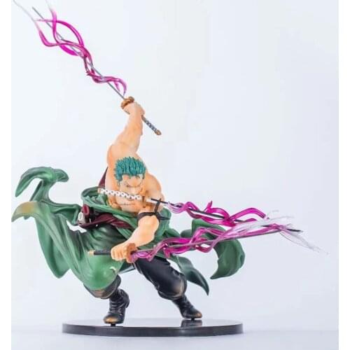 Anime One Piece Roronoa Zoro SA-MAXIMUM Ver. Action Figure Juguetes One Piece Figuras Collection Model Toys 8.26'' Brinquedos