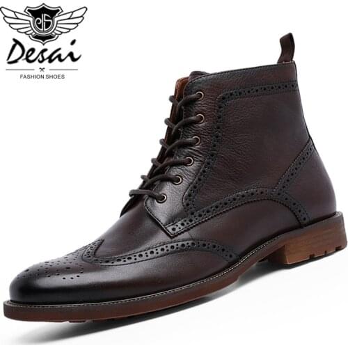 Мужские ботинки DESAI China At AliExpress