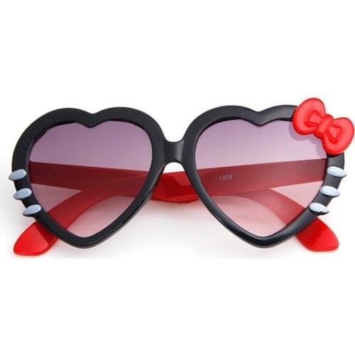 Fashion Kids Sunglasses Children Princess Cute Baby Hello- Glasses Wholesale High Quality Boys Gilrs Cat Eye Eyeglasses