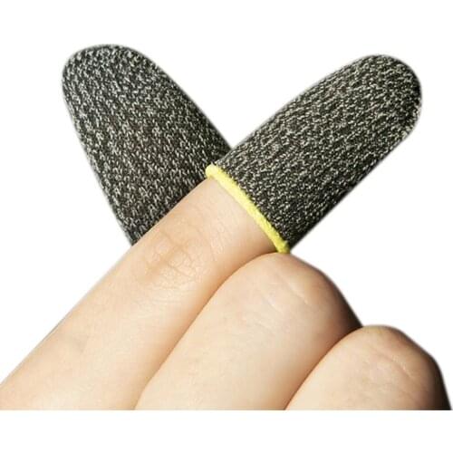 Newest Finger Cover Breathable Game Controller Finger Sleeve For Pubg Sweat Proof Non-Scratch Touch Screen Gaming Thumb Gloves