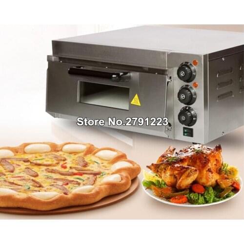 High Quality Commercial & Household Electric Pizza Baking Bakery Oven with timer use for making bread, cake, pizza