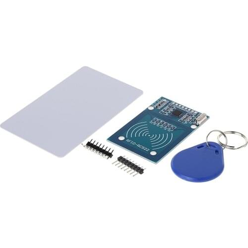 RFID Kit RC522 Reader Chip Card NFC Reader Sensor Module Key Ring SPI mode 424 kbit/s 14443A compatible transponder signals