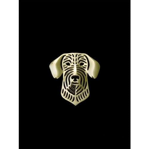 New Classic Animal Wire Haired Dachshund Broche Gold Silver Color Designer Brooch For Men Overwatch Gift For Friend Father