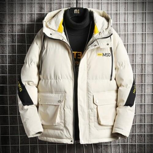 Winter Coats Men Streetwear 2021 Brand New Parks Coats Men High Street Jacket Thick Warm Clothing Male Fashion Winter Jacket