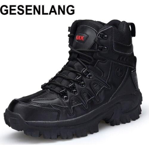 Mens Military Tactical Boots Army Combat Desert Outdoor Climbing Mountain Camping Hunting Cross Country Trekking Hiking Shoes