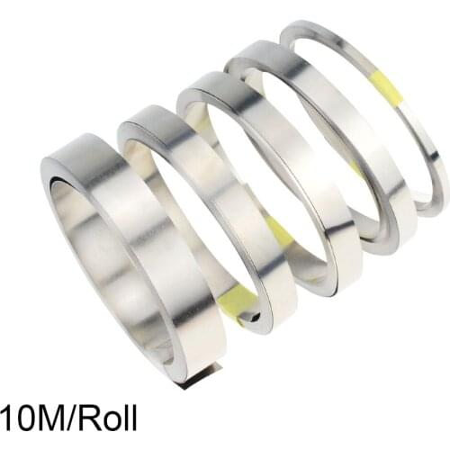 1 Roll 10M 18650 Li-ion Battery Nickel Sheet Plate Nickel Plated Steel Belt Strip Connector Spot Welding Machine Battery Welders