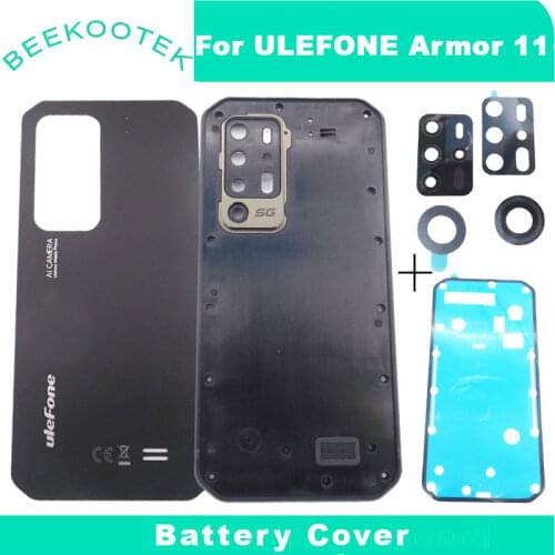New Original Cellphone back housing module Glass Cover With Rear Camera Lens Replacement Parts For Ulefone Armor 11 Smartphone