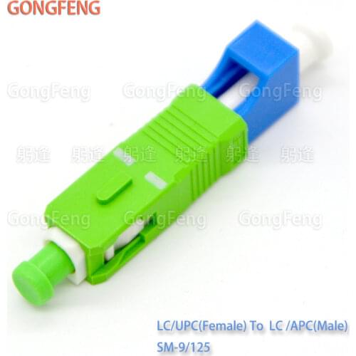 New Optical Fiber Adapter Connector LC/UPC Female-SC/APC Male Single Mode Fiber Flange Coupler Special Wholesale Free Shipping