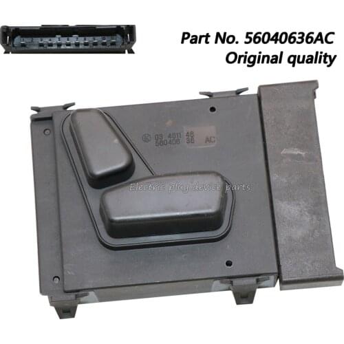 OE# 56040636AC Power Seat Switch for Chrysler Aspen Dodge Durango Ram 1500 2500 3500 Jeep Commander 56040636AB 56040636AD