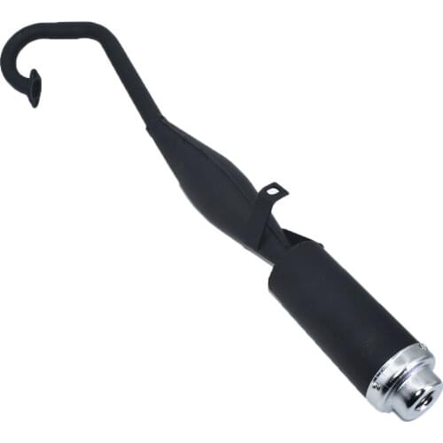 High performance 49cc pocket bike exhaust pipe Hot selling mini scooter muffler sets free shipping 49cc scooter spare parts