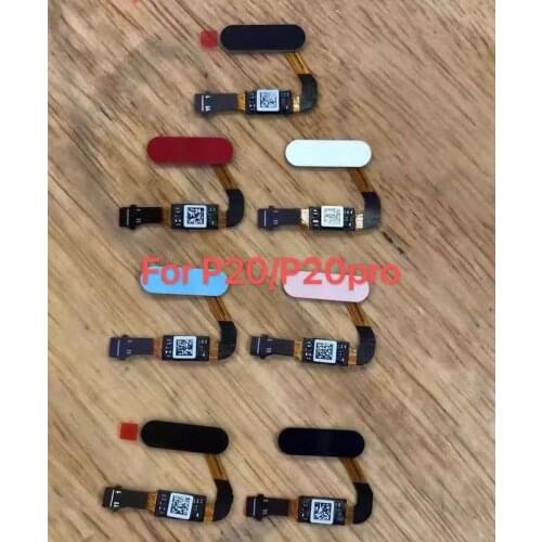 For Huawei P20 Pro / P20/V10/mate10/NOVA2s Home Button Fingerprint Sensor Flex Cable Repair Parts 5 orders